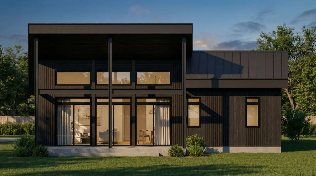 Contemporary Residence - Night